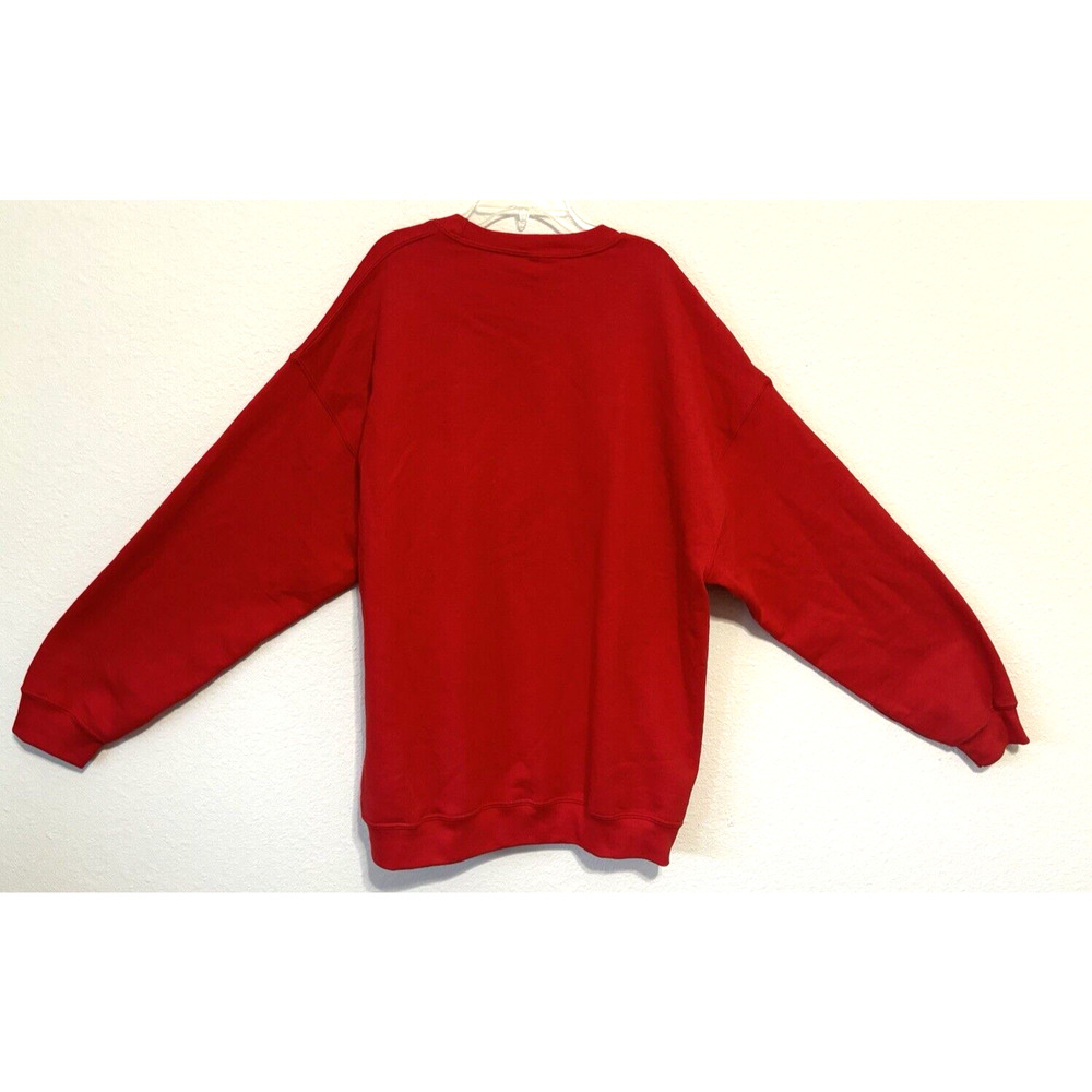 Christmas Sweatshirt Snowtorious Straight Outta North Pole XL Santa Elf Ugly - Picture 2 of 6
